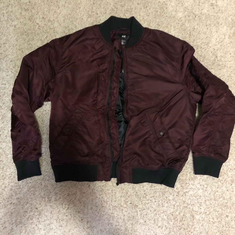 Mens H&M sz L bomber style jacket